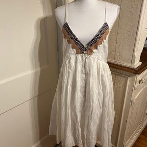 Raga White Babydoll Dress